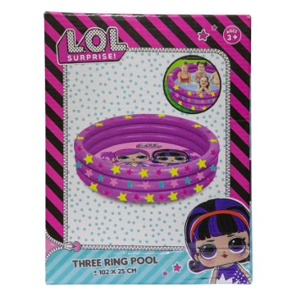 Picture of Lol Inflatable Three Ring Pool INF-SB-02