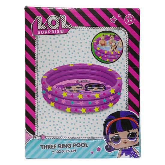 Picture of Lol Inflatable Three Ring Pool INF-SB-02