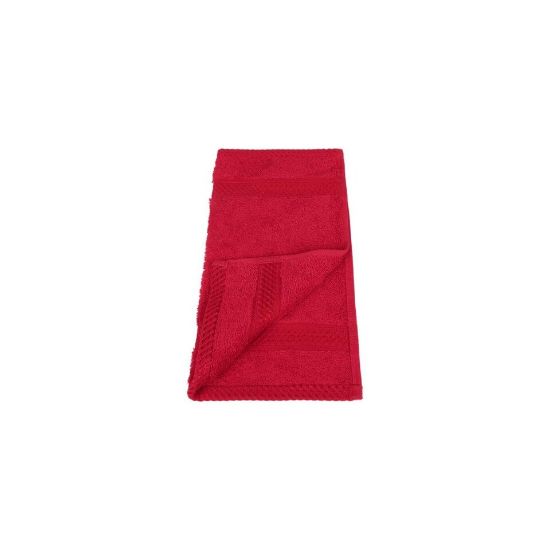 Picture of Laura Collection Face Towel Red Size: W30 x L30cm