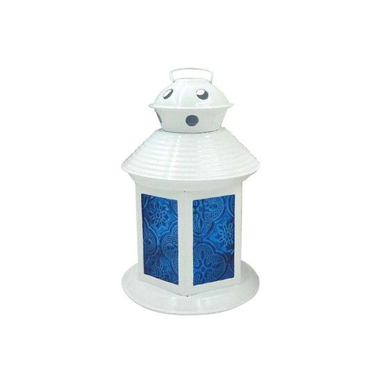 Picture of Maple Leaf Decorative Metal Fanoos Lantern 14cm NB201801 Assorted