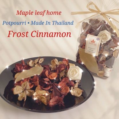 Picture of Maple Leaf Fragrance Sachet Potpourri Bag 95gm Frost Cinnamon