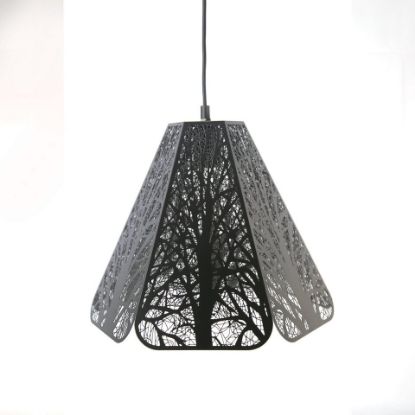 Picture of Maple Leaf Pendant Lamp Shade XCL181068 Size:32x32x105cm Black