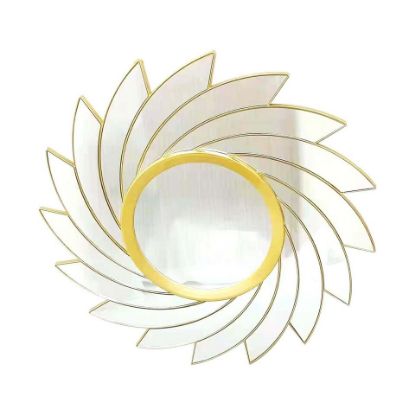 Picture of Maple Leaf PVC Wall Mirror A6-1 44x44cm