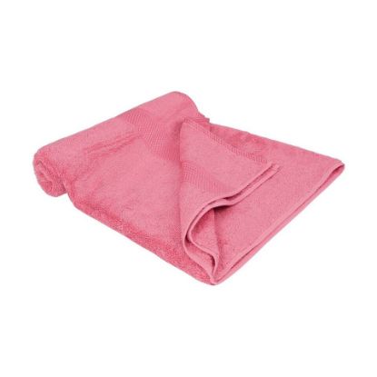 Picture of Laura Collection Bath Towel Pink Size: W70 x L140cm