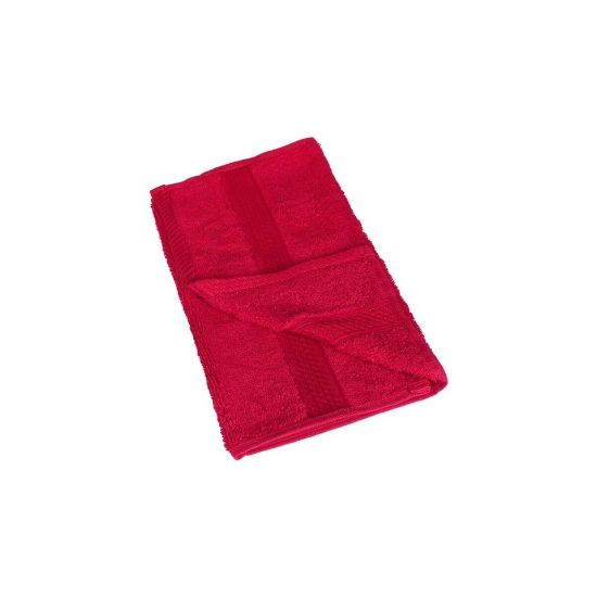 Picture of Laura Collection Hand Towel Red Size: W30 x L50cm