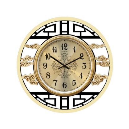 Picture of Maple Leaf Metal Wall Clock YK098