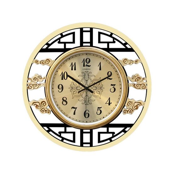 Picture of Maple Leaf Metal Wall Clock YK098