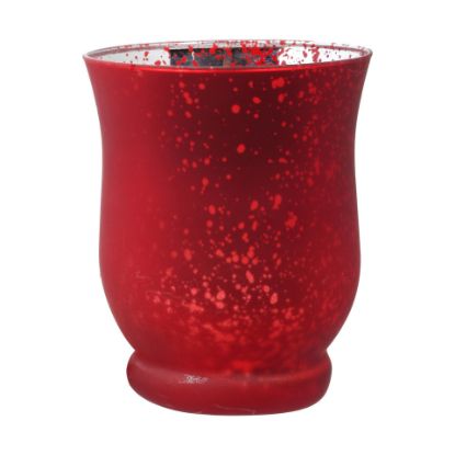 Picture of Maple Leaf Glass Candle Holder JW:0911 Assorted