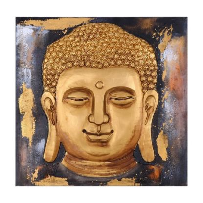 Picture of Maple Leaf Buddha Canwas Wall Frame R330B