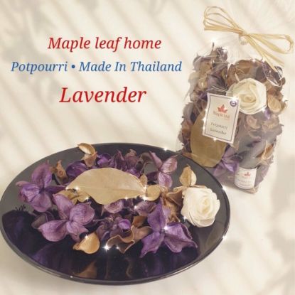 Picture of Maple Leaf Fragrance Sachet Potpourri Bag 95gm Lavender