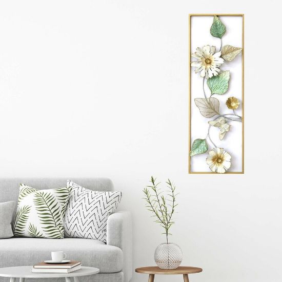 Picture of Maple Leaf Decorative Wall-Metal Art MB-1286 31x89cm