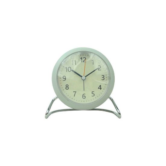 Picture of Maple Leaf Retro Table Alarm Clock 11cm 624 Assorted