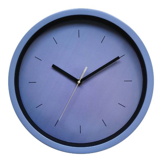 Picture of Maple Leaf Wall Clock 0200-NC 12in Assorted Colors