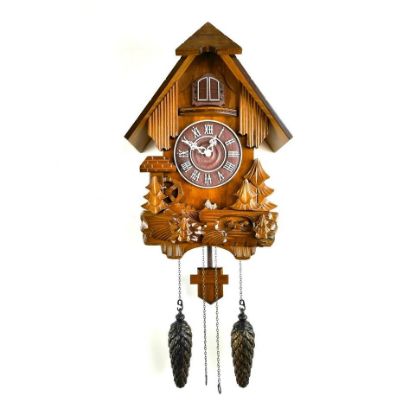 Picture of Maple Leaf Cuckoo Wall Clock 6030