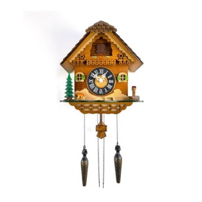 Picture of Maple Leaf Cuckoo Wall Clock 9691