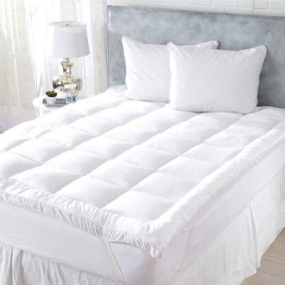 Picture of Luxury Mattress Topper 240TC 180x200cm Assorted