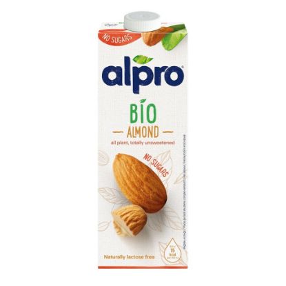 Picture of Alpro Organic Almond Drink Unsweetened 1 Litre