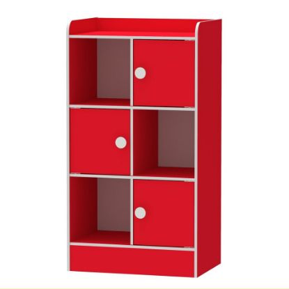 Picture of Maple Leaf Storage Shelf 1639 Red