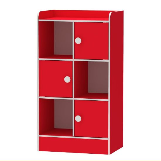 Picture of Maple Leaf Storage Shelf 1639 Red