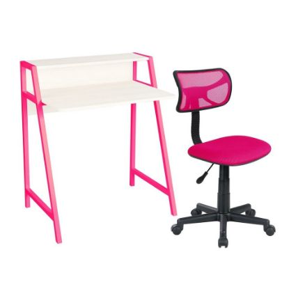 Picture of Maple Leaf Study Table+Chair 0904 Pink