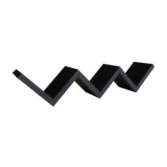 Picture of Maple Leaf Wooden Wall Shelf 58.8cm Black A911