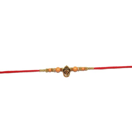 Picture of Madhoor Traditional Hand made Designer Rakhi 402KC