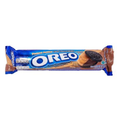 Picture of Oreo Peanut Butter and Chocolate Flavored Cream Cookies 137g