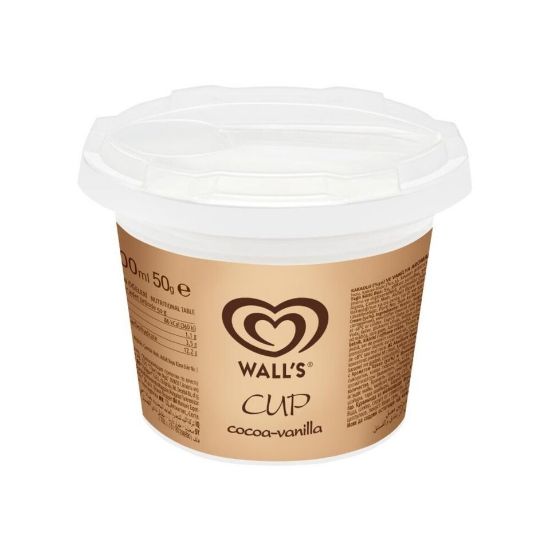 Picture of Wall's Ice Cream Cup Cocoa Vanilla 100ml