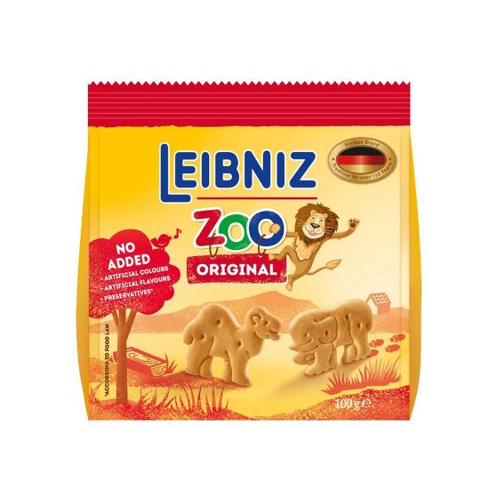 Picture of Bahlsen Original Leibniz Zoo Biscuits 100g