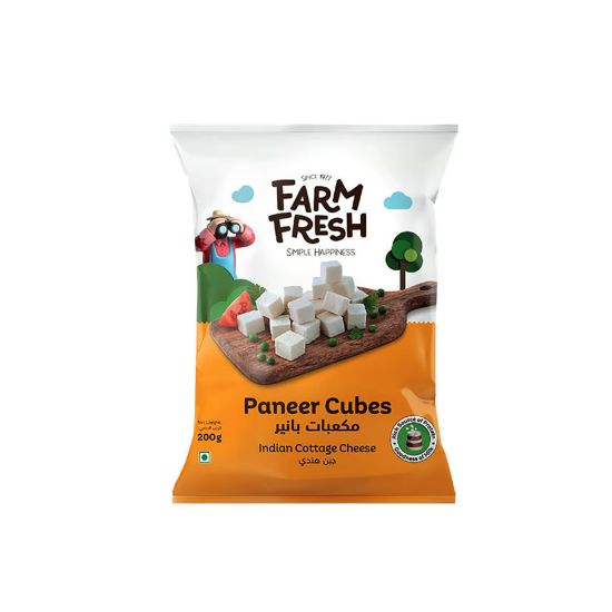 Picture of Farm Fresh Paneer Cubes 200g