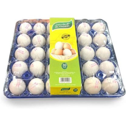 Picture of Al Fadeel White Eggs Medium 30pcs(N)