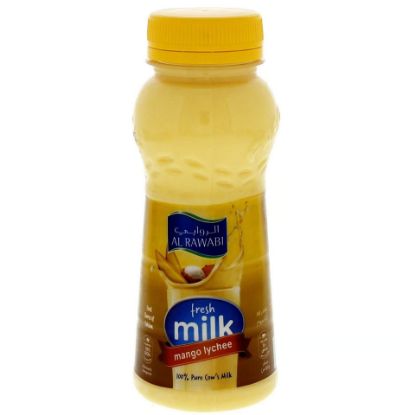 Picture of Al Rawabi Fresh Milk Mango Lychee 200ml